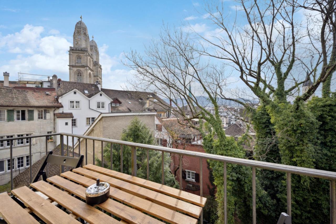 Muenstergasse Zurich Old Town Apartman Kültér fotó